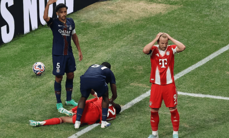 Alerta en el Mundial de Clubes Musiala sufre fuerte lesión ante PSG (Foto por Reuters)