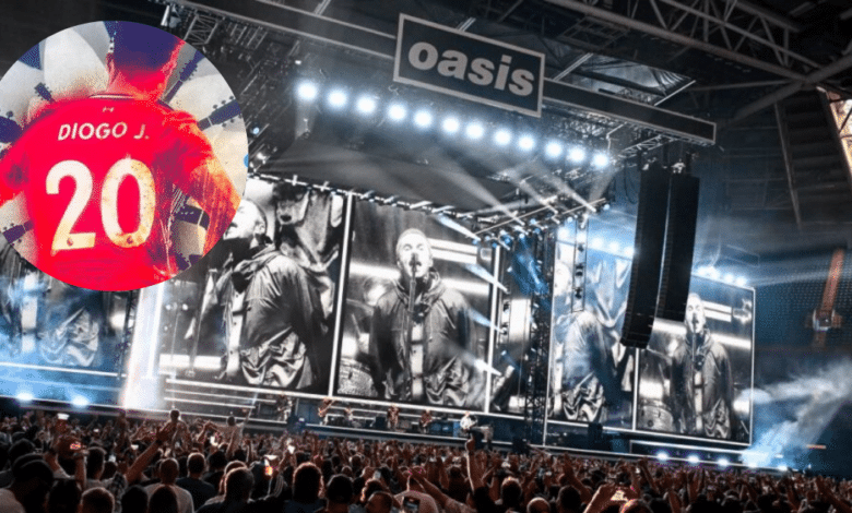 Oasis regresa con homenaje inolvidable a Diogo Jota en su primer concierto tras 16 años