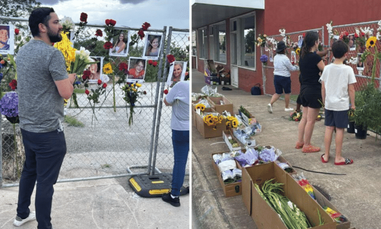 Texas Comunidad de Kerrville honra a víctimas de la inundación del río Guadalupe