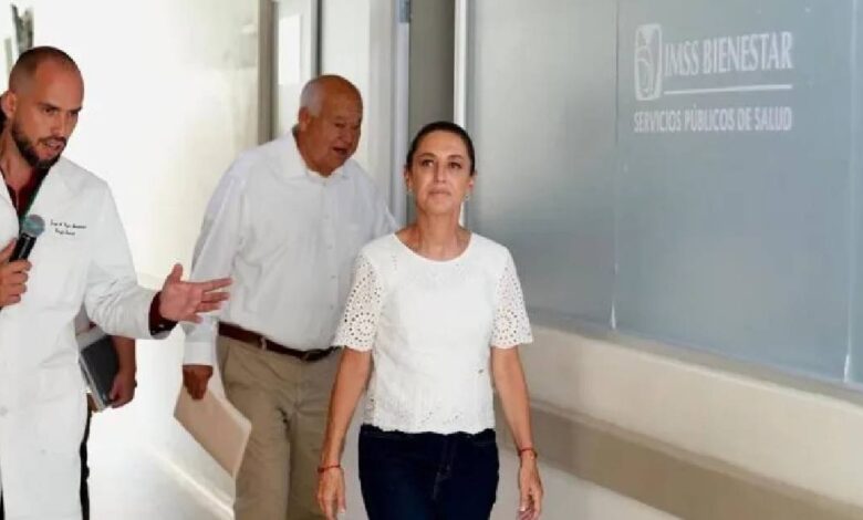 Claudia Sheinbaum inaugura sala de hemodinamia en La Paz (Foto de internet)