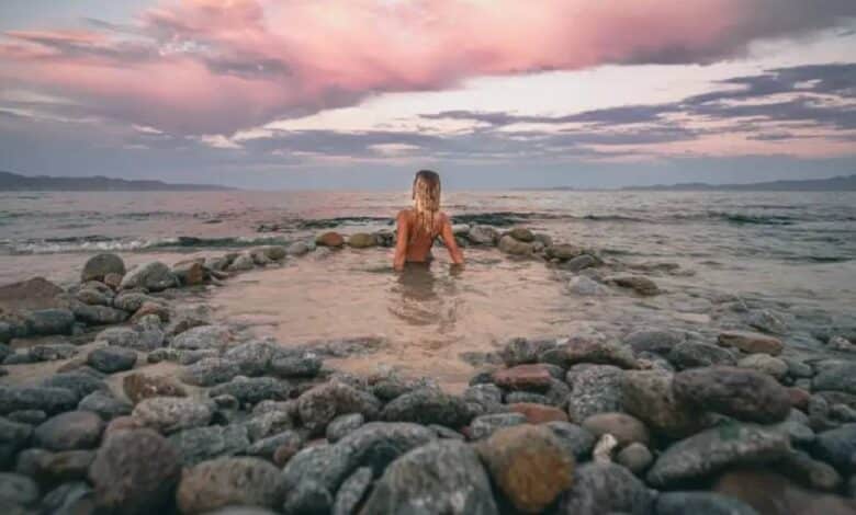 La playa de Baja California Sur que tiene aguas termales (Foto de internet)