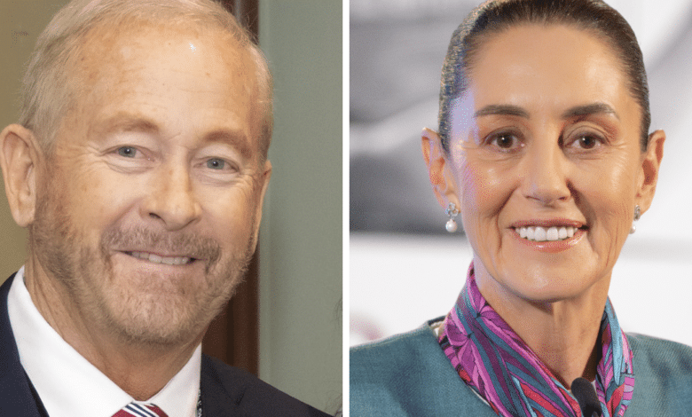 Embajador de EE.UU. elogia relación entre Sheinbaum y Trump Es verdaderamente única