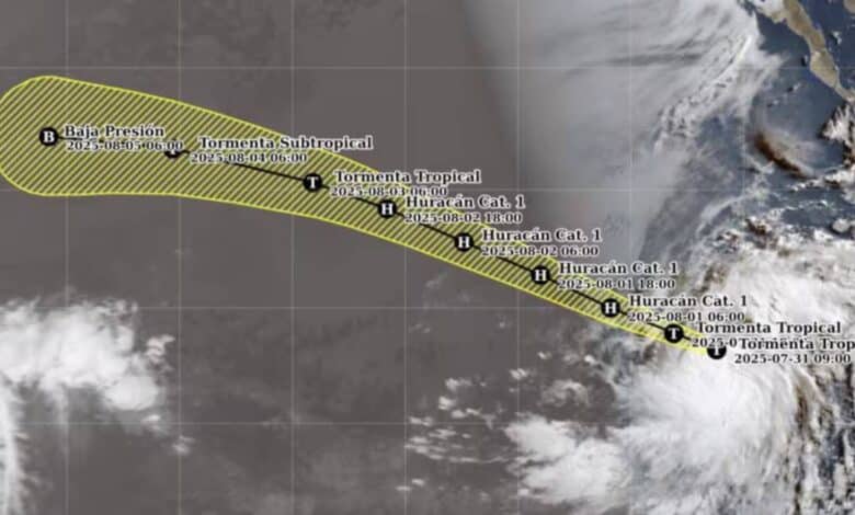 Actualización de la tormenta tropical Gil ¿Esta más cerca de Baja California Sur? (Foto de internet)